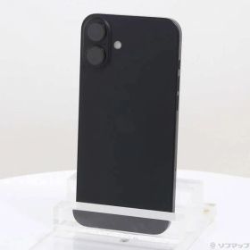 〔中古品〕 iPhone16 Plus 256GB ブラック MXVG3J／A SIMフリー【276】