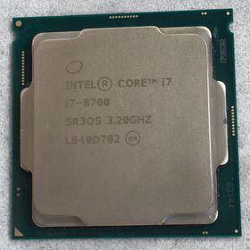 インテル(intel)のintel Core i7-8700/3.2GHz/LGA1151/SR3QS②(PCパーツ)