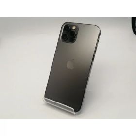 【中古】Apple SoftBank 【SIMロック解除済み】 iPhone 12 Pro 128GB グラファイト MGM53J/A【川崎駅前】保証期間1ヶ月【ランクC】