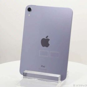 【中古】Apple(アップル) iPad mini 第6世代 64GB パープル 3J366J／A Wi-Fi 【297-ud】