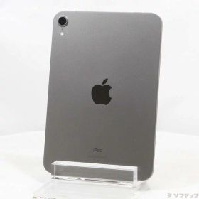 【中古】Apple(アップル) iPad mini 第6世代 64GB スペースグレイ MK7M3J／A Wi-Fi 【269-ud】