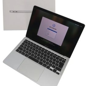 【Apple】アップル『MacBook Air / 13inch / M1 8コア/7コア / 16GB / 256GB / シルバー』Z127000E6(MGN93J/A) 2020 ノートパソコン 1週間保証【中古】