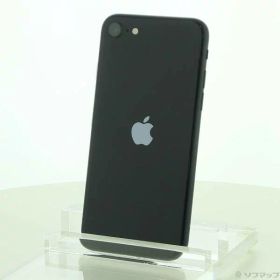 【中古】Apple(アップル) iPhone SE 第3世代 128GB ミッドナイト MMYF3J／A SIMフリー 【371-ud】