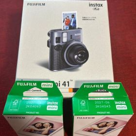 Fujifilm instax mini 41&フィルム10sheet（2個）