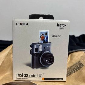 instax mini 41 インスタントカメラ ブラック