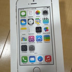 12 未検品 Apple iPhone5S 16GB ゴールド 本体 動作未確認