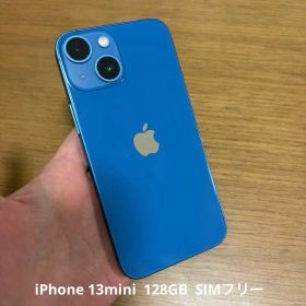 【美品】Apple iPhone 13 mini ブルー 128GB