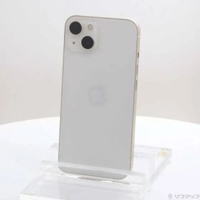〔中古品〕 iPhone13 128GB スターライト MLND3J／A SIMフリー【305】