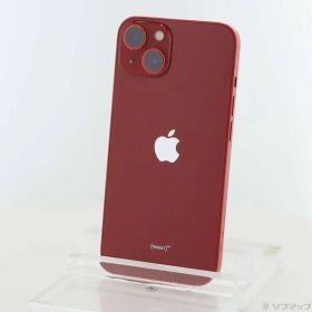 〔中古品〕 iPhone13 128GB プロダクトレッド MLNF3J／A SIMフリー【352】
