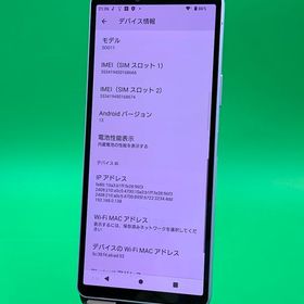 ★ちょい美品 Xperia 10 V 128GB パープル SIMフリー KDDI ◯