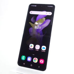 【SIMフリー】Galaxy Z Flip4 SCG17 ボラパープル 利用制限〇 au版
