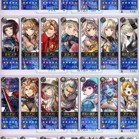 銀織の雷使い(AS)所持 クロノス石94000以上 所持キャラALL天冥255 | アナザーエデン(アナデン)のアカウントデータ、RMTの販売・買取一覧