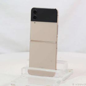 〔中古品〕 Galaxy Z Flip4 128GB ピンクゴールド SCG17 au SIMフリー【262】