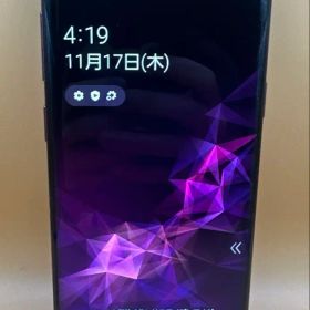 SH383 Samsung Galaxy S9 パープル SCV38 スマホ