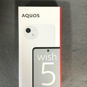新品未使用 国内版 SIMフリー AQUOS wish5 64GB ユキ色