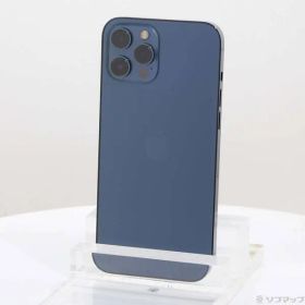 〔中古品〕 iPhone12 Pro Max 128GB パシフィックブルー MGCX3J／A SIMフリー【196】