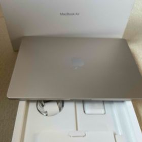 アップル(Apple)のM2 MacBook Air 15インチ 8GB/512GB スターライト(ノートPC)