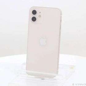 〔中古品〕 iPhone12 64GB ホワイト MGHP3J／A SIMフリー【368】