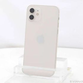 〔中古品〕 iPhone12 64GB ホワイト MGHP3J／A SIMフリー【371】