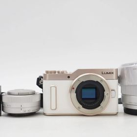 L231235)Panasonic パナソニック DC-GF10 LUMIX ダブルレンズキット ミラーレス一眼 カメラ