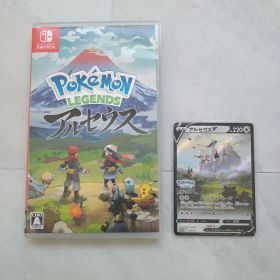 Pokemon LEGENDSアルセウス(パッケージ版)/特典カード付き/中古