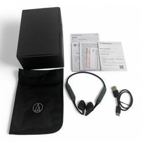 □ オーディオテクニカaudio-technica ATH-CC500BT2(E) ワイヤレスイヤホン ブラック Bluetooth 1100-1468(ヘッドフォン/イヤフォン)