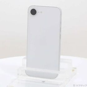 〔中古品〕 iPhone16e 128GB ホワイト MD1R4J／A SIMフリー【377】
