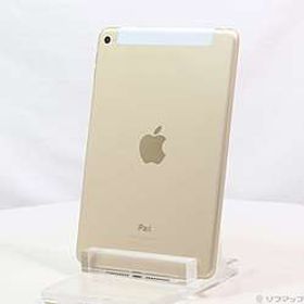〔中古品（難あり）〕 iPad mini 4 32GB ゴールド MNWG2J／A docomoロック解除SIMフリー ［7.9インチ液晶／Apple A8］〔中古品（難あり）〕 iPad mini 4 32GB ゴールド MNWG2J／A docomoロック解除SIMフリー ［7.9インチ液晶／Apple A8］