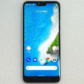 【中古】[ 京セラ ] Android One S6 S6-KC ホワイト/ Y!mobile版 白ロム / SIMロック解除済み S6-KC