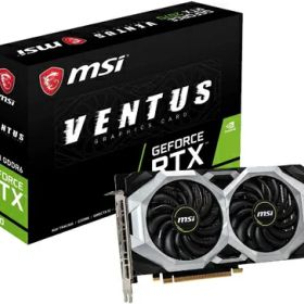 【中古】 MSI GeForce RTX 2070 VENTUS 8G グラフィックスボード VD6826