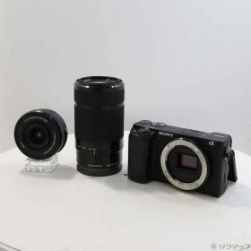 【中古】SONY(ソニー) α6400 ILCE-6400Y ダブルズームレンズキット ブラック 【251-ud】