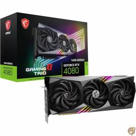 【ポイント3倍4日&5日】MSI GeForce RTX 4080 16GB GAMING X TRIO グラフィックスカード VD8292