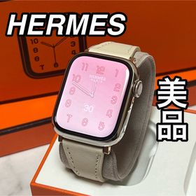 アップル(Apple)の【美品】Apple Watch HERMES series8 41mm(腕時計)