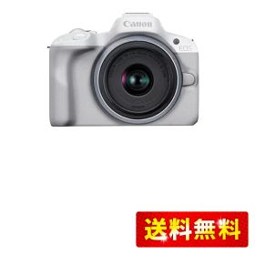 Canon ミラーレス一眼カメラ EOS R50 標準ズームレンズキット(RF-S18-45) ホワイト/APS-C/約376g EOSR50WH-1845ISSTMLK