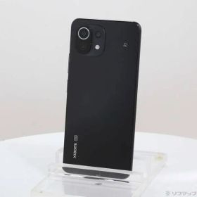 〔中古品〕 Mi 11 Lite 5G 128GB トリュフブラック Mi11Lite5G SIMフリー【269】