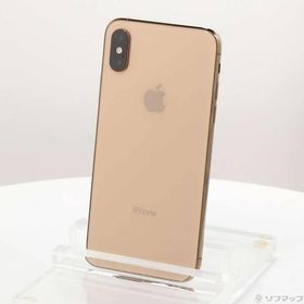 〔中古〕Apple(アップル) iPhoneXS 64GB ゴールド MTAY2J／A SIMフリー〔269-ud〕