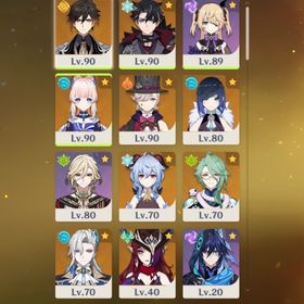 【原神】引退アカウント | 原神のアカウントデータ、RMTの販売・買取一覧