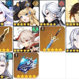 🤖メールボックスが接続されていません🤖スカーク✦キャラ🤖 | 原神のアカウントデータ、RMTの販売・買取一覧