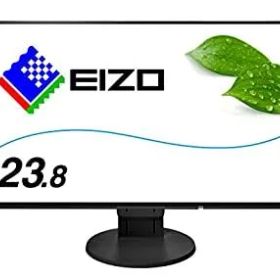 【中古-非常に良い】 EIZO FlexScan 23.8インチ ディスプレイ モニター (フルHD IPSパネル ノングレア ブラック ) EV2451-RBK