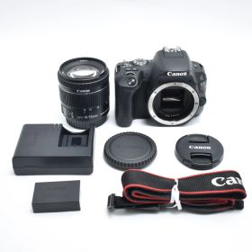 B#10449 Canon デジタル一眼レフカメラ EOS Kiss X9 ブラック レンズキット EF-S18-55 F4 STM付属 KISSX9BK-1855F4ISSTMLK