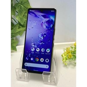 白ロム au SIMロック解除済 SHARP AQUOS zero6 128GB スマートフォン本体 ブラック SHG04 初期化済★ A9052