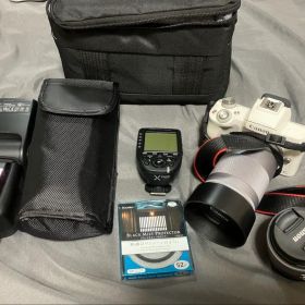 Canon EOS Kiss M2 ホワイト ダブルズームキット