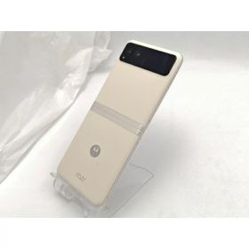 【中古】MOTOROLA 国内版 【SIMフリー】 motorola razr 40 バニラクリーム 8GB 256GB PAYC0001JP【ECセンター】保証期間1ヶ月【ランクA】