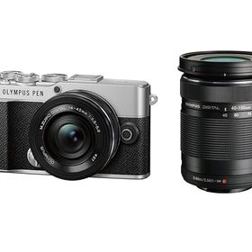 OM SYSTEM PEN E-P7 EZダブルズームキット シルバー