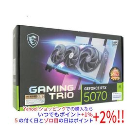 MSI製グラボ GeForce RTX 5070 12G GAMING TRIO OC PCIExp 12GB