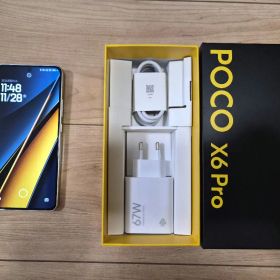 週末値下げ Poco X6 Pro 本体 シルバー フィルム・ケース付