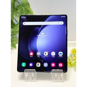 使用少☆ Galaxy Z Fold5 SCG22 ☆ROM 256GB RAM 12GB☆ au SIMフリー [アイシー ブルー] スマホ本体 A9056