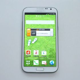 Samsung Galaxy Note Ⅱ SC-02E ホワイト SIMフリー