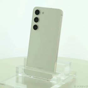 〔中古品〕 Galaxy S23 256GB クリーム SCG19 au SIMフリー【349】