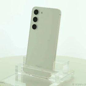〔中古品〕 Galaxy S23 256GB クリーム SCG19 au SIMフリー【262】